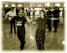 Dr. Barbaros Tansel during the dance class