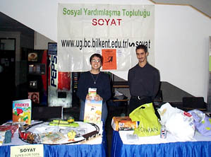 Soyat members at the toy collection