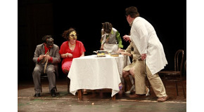 Theater Students Perform Commedia Dell’Arte Improvisations