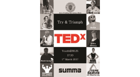 Topic for TEDxYouth@BLIS: “Try &Triumph”