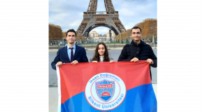 CS Students Present Their Smart-Seat Project in Paris